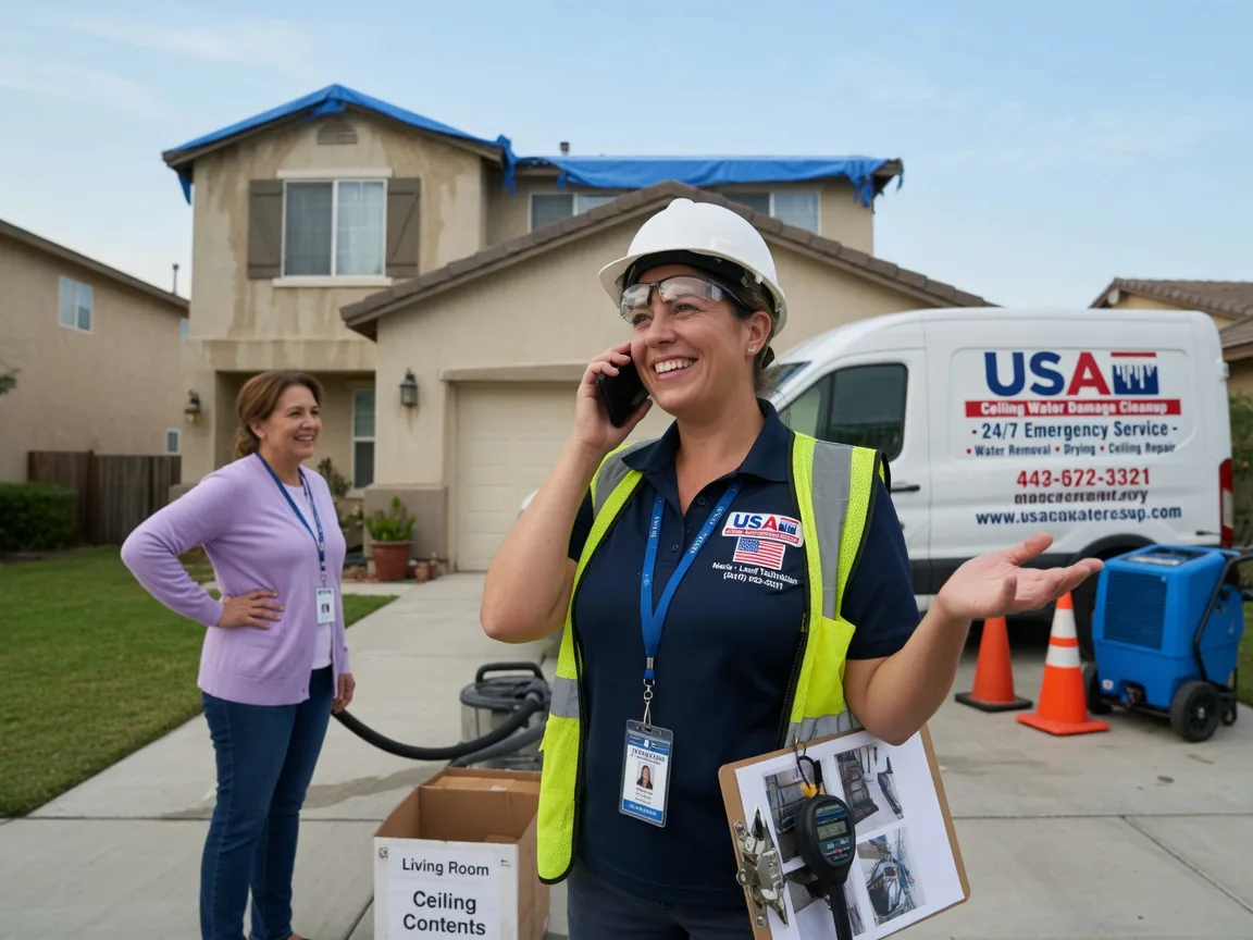 Ceiling Water Damage Restoration Oden, MI FAQs